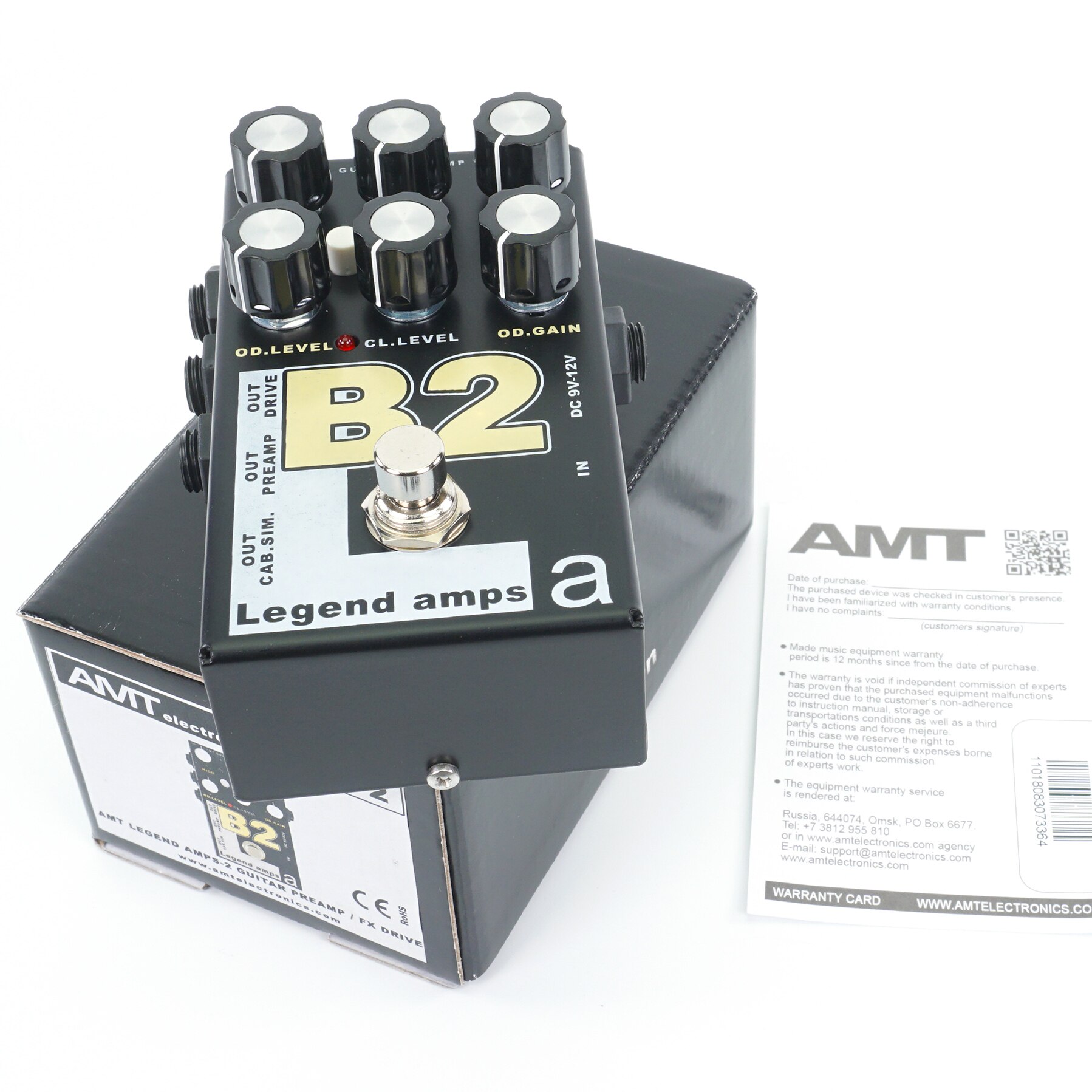 AMT B2 Legend Amps 2-Channel Preamp