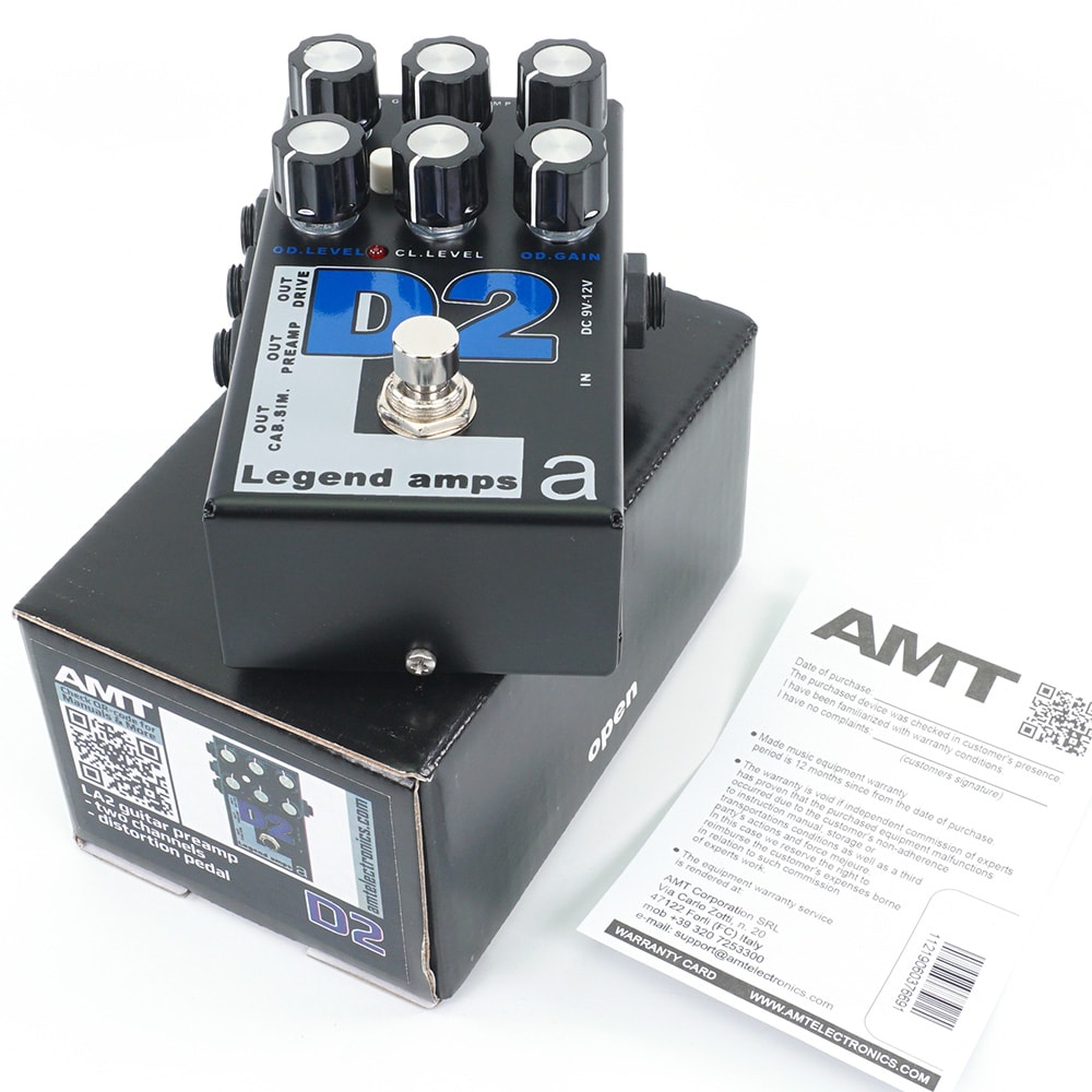 AMT D2 Legend Amp 2 Channel Preamp