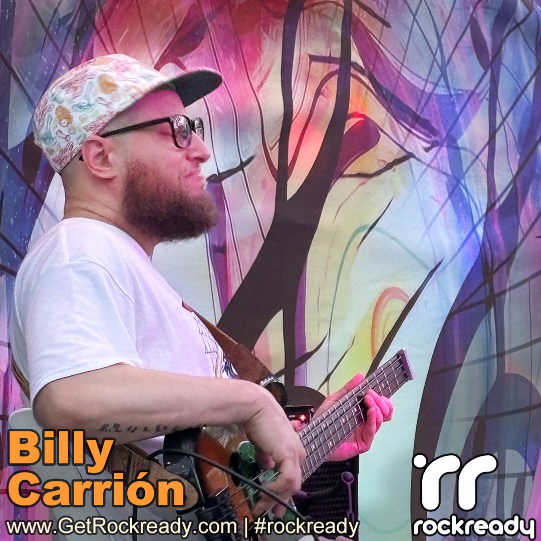 Billy Carrión Rockready endorser