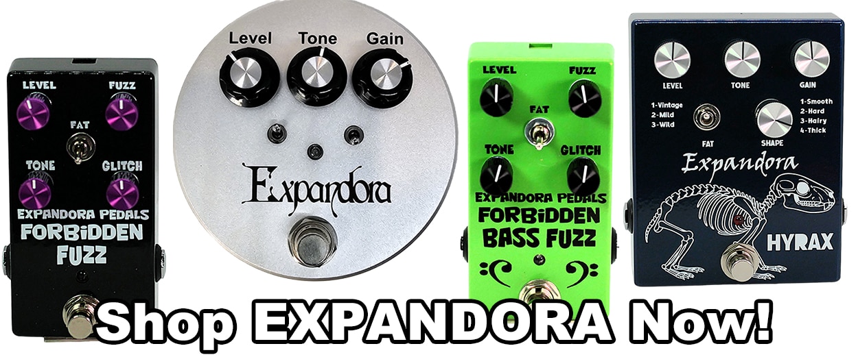 Shop Now Expandora Effect Pedals